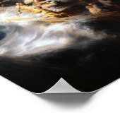 ガリラヤ海の嵐 – レンブラント ポスター (角)