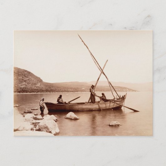 ガリラヤ海の漁師 ポストカード (正面)