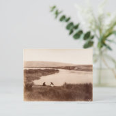 ガリラヤ海の近くのヨルダン川 ポストカード (スタンド正面)