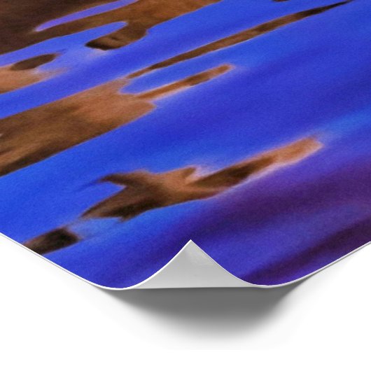 ガリラヤ海、イスラエルの風光明媚な写真 ポスター (角)