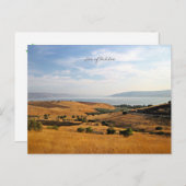 ガリラヤ海 シーズンポストカード (正面/裏面)