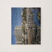 ガリラヤ湖ティベリアスの水辺、夜明け ジグソーパズル (縦)