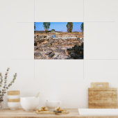 ガリラヤ，考古学的遺跡，カペルナウム ポスター (キッチン)