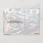 ガリラ海のキリスト ポストカード (裏面)