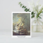 『ガリラ海の嵐』 ポストカード (スタンド正面)