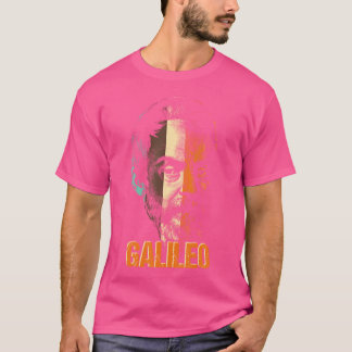 ガリレイ物理学科学天文学 Tシャツ