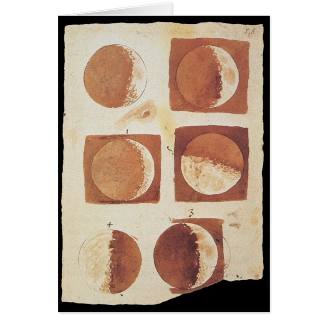 ガリレオの月段階1616年 (正面)