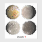 ガリレオの衛星のステッカーシート シール (シート)