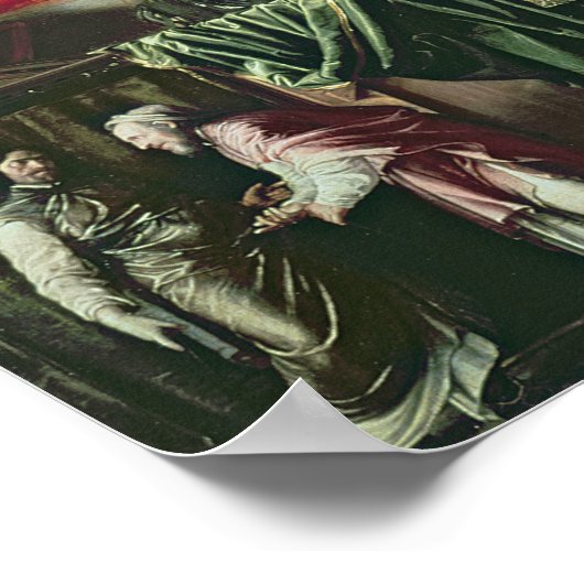 ガリレオの裁判， 1633 2 ポスター (角)