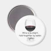 ガリレオワイン引用文 マグネット (正面/裏面)