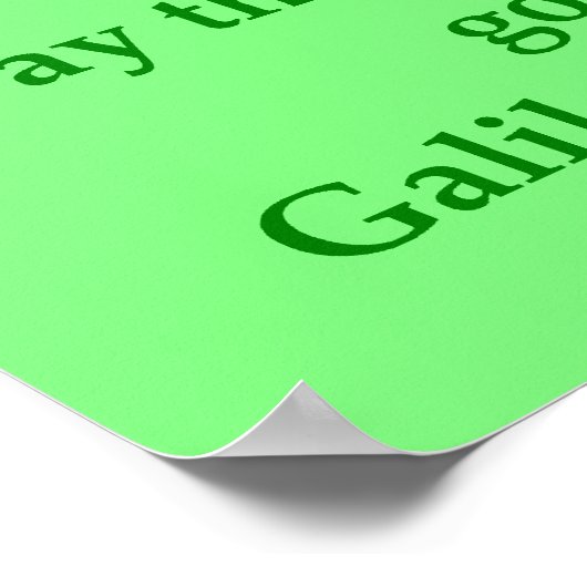 ガリレオ引用文 ポスター (角)