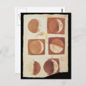 ガリレオ月相1616 ポストカード (正面/裏面)