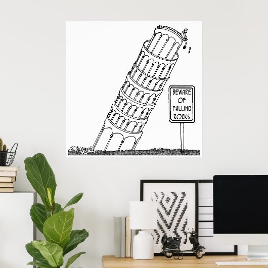 ガリレオ漫画0958 ポスター (ホームオフィス)