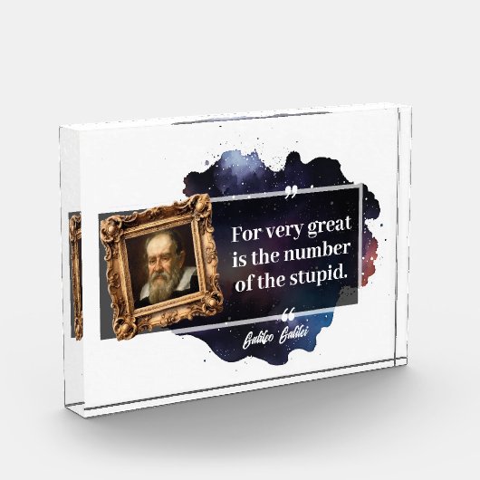 ガリレオ素晴らしガリレイの数 フォトブロック (左)