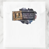 ガリレオ素晴らしガリレイの数 楕円形シール (バッグ)