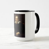 ガリレオ・ガリレイ科学モダン天文学の父 マグカップ (正面右)