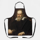 ガリレオ・ガリレイ：科学・天文学の父 エプロン (正面)