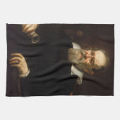 ガリレオ・ガリレイ：科学・天文学の父 キッチンタオル (横)