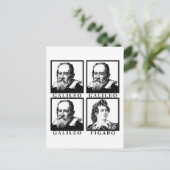 ガリレオ・フィガロBW ポストカード (スタンド正面)