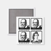 ガリレオ・フィガロBW マグネット (正面/裏面)