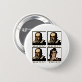 ガリレオFigaro 缶バッジ (正面&裏面)