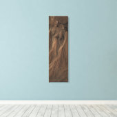 ガリーズアットザエッジオブヘールクレーター、火星 キャンバスプリント (インサイチュ (ウッドフロア))