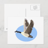 ガリー・グース ポストカード (正面/裏面)