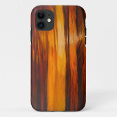 ガリー・ポリングによる鮮やかなオレンジ色の夕日 Case-Mate iPhoneケース (裏面)