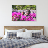 ガリ日本のー キャンバスプリント (インサイチュ (寝室))