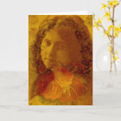 ガルかわいらし カード (黄色い花)