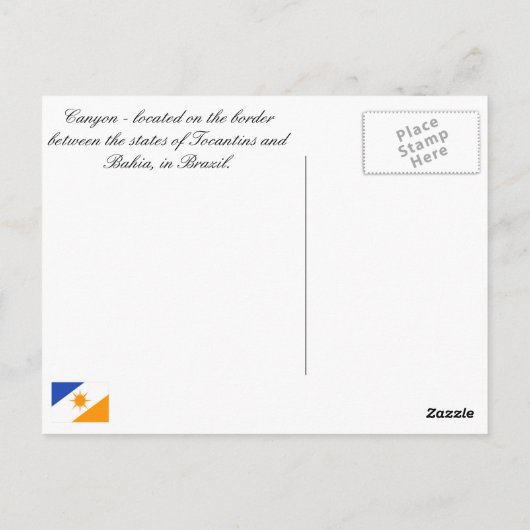 ガルガンタ ポストカード (裏面)