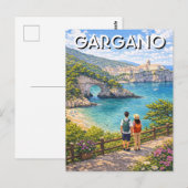 ガルガーノ半島 イタリア ポストカード (正面/裏面)