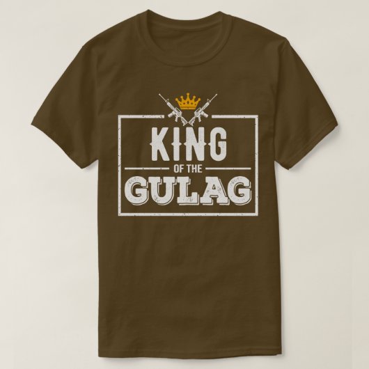 ガルグ王 Tシャツ (デザイン正面)