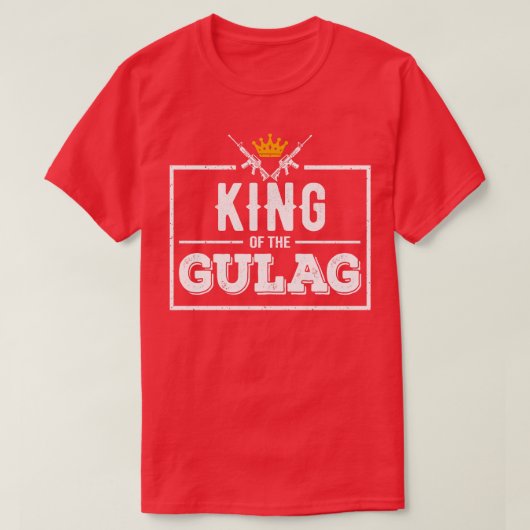ガルグ王 Tシャツ (デザイン正面)