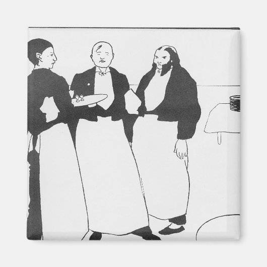 ガルコンスデカフェ マグネット (正面)
