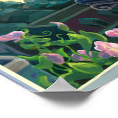 ガルゴイルガーディアンファンタジーアート ポスター (角)