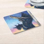 ガルゴイルガーディアン スクエアペーパーコースター (アングル)