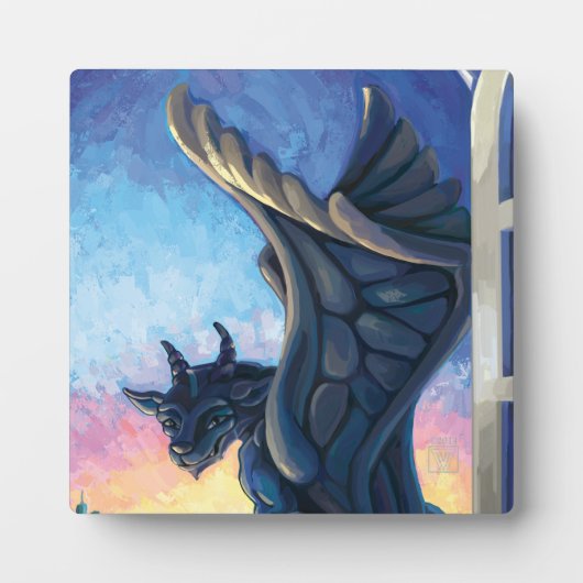 ガルゴイルガーディアン フォトプラーク (正面)