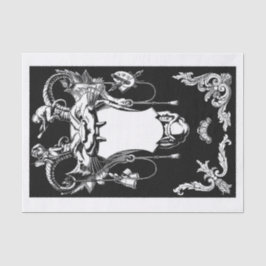 ガルゴイルクラシックアートのデコページ 薄葉紙