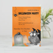 ガルゴイルハローウィンパーティ招待状 招待状 (スタンド正面)