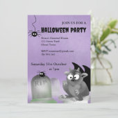 ガルゴイルハローウィンパーティ招待状 招待状 (スタンド正面)