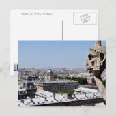 ガルゴイルビューオブパリノートルダム ポストカード (正面/裏面)