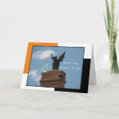 ガルゴイルファニーハロウィーンカード カード (正面)