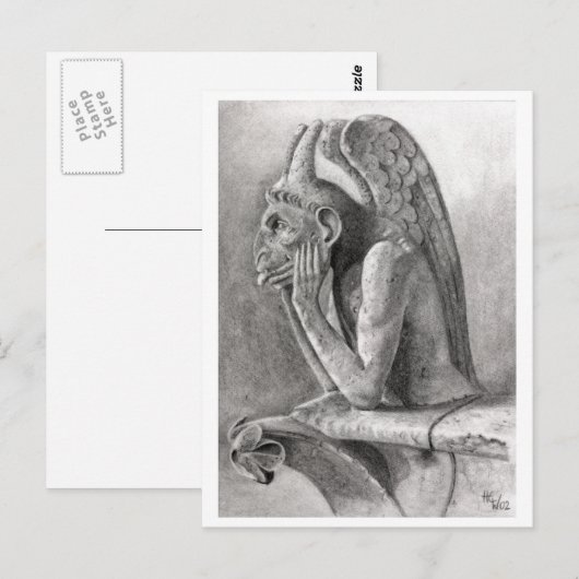 ガルゴイル3 ポストカード (正面/裏面)