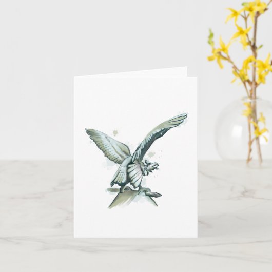 ガルゴイル カード (黄色い花)