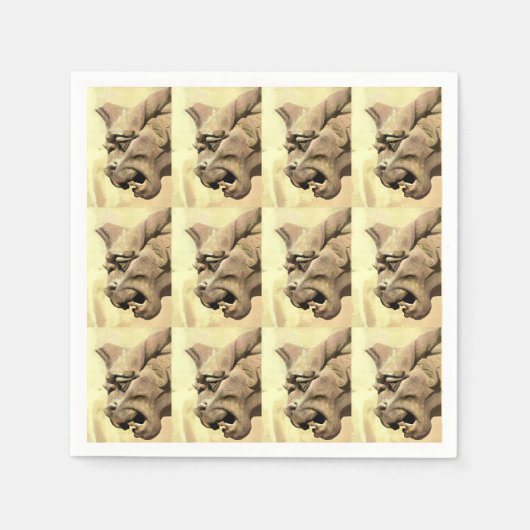 ガルゴイル スタンダードカクテルナプキン (正面)