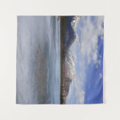 ガルゴイレマウンテンとアタ凍っていバスカ川 タペストリー (正面(横))