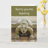 ガルゴイ離れルのカード カード (黄色い花)