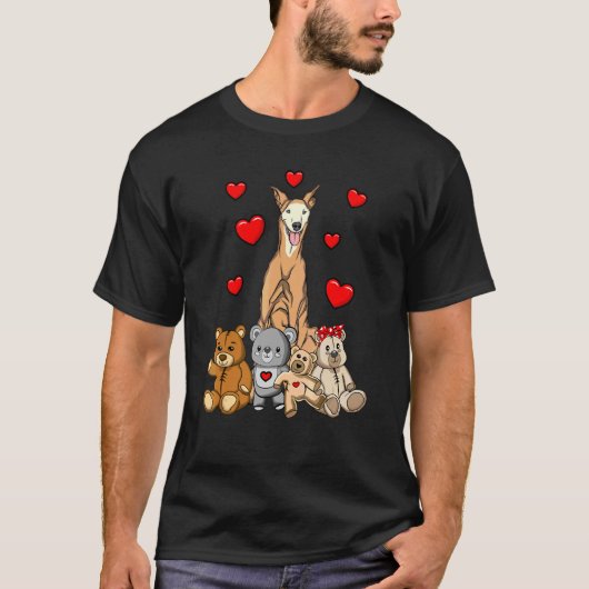 ガルゴキュッドトイグレイハウンドスペイン Tシャツ (正面)