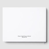 ガルゴームリゾート＆スパの絵画 ゲストブック (裏面)